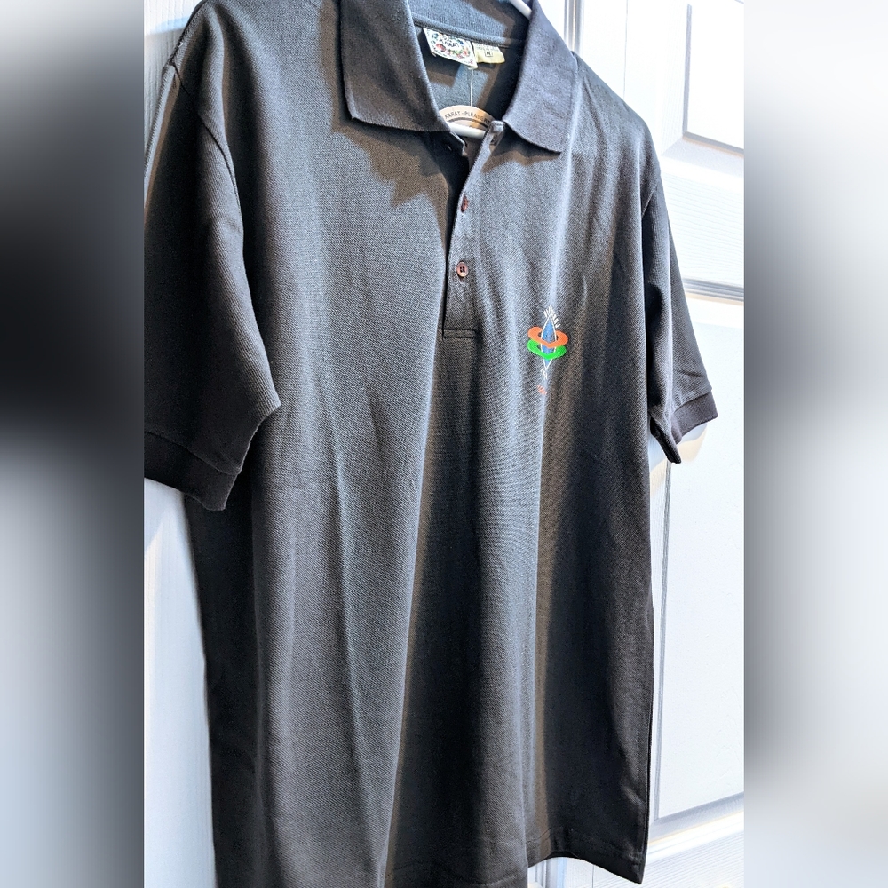 100% Cotton Golf Shirt. Men's Med fit